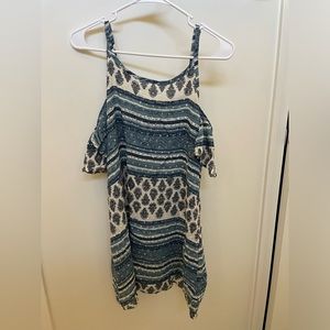 New with tags of the shoulder tank shirt dress
